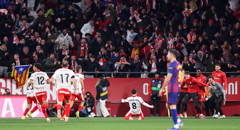 La Liga: pont nélkül maradt a Girona otthonában a Barcelona! – videóval