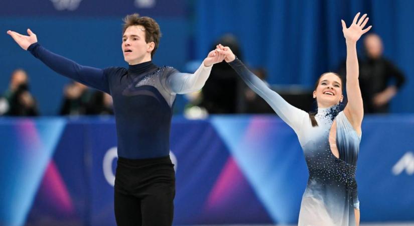 A magyar páros óriási egyéni csúccsal lett olimpiai negyedik műkorcsolyában