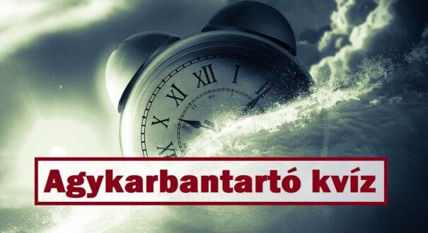 Agykarbantartó kvíz: Jöhet egy kis elmebajnokság? (835)