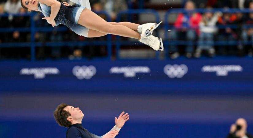 Negyedik helyen végzett a magyar műkorcsolyapáros a téli olimpián