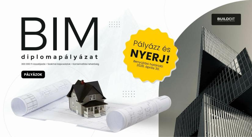 BIM-ben gondolkodó diplomázókat keres a BuildEXT Kft.