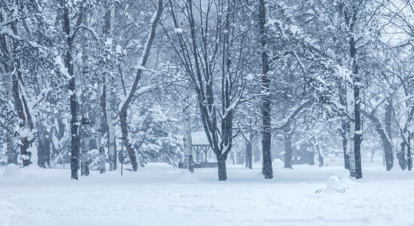 Jön a havazás újabb hulláma: mutatjuk, hol, hány centi hó eshet