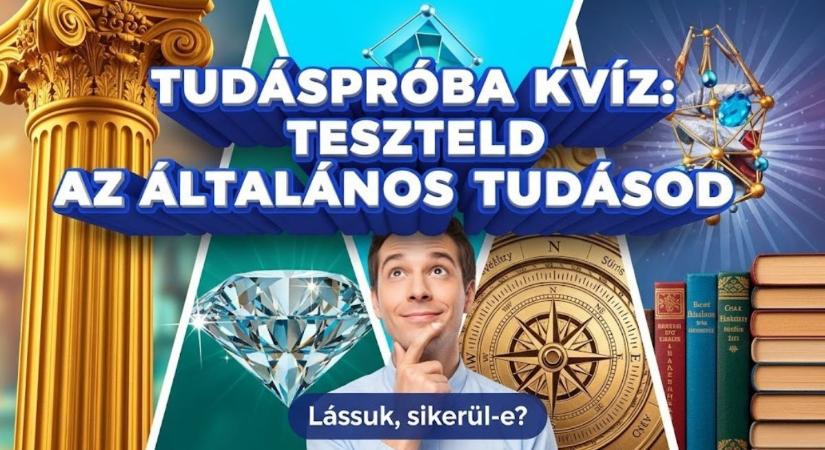 Tudáspróba kvíz: Tíz vegyes kérdés a mitológiától a hollywoodi sztárokig – vajon mindent ismersz?
