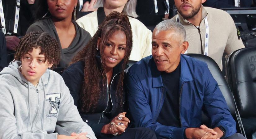 Végre újra láthatjuk Barack és Michelle Obama legfiatalabb lányát – csodaszép a 24 éves Sasha