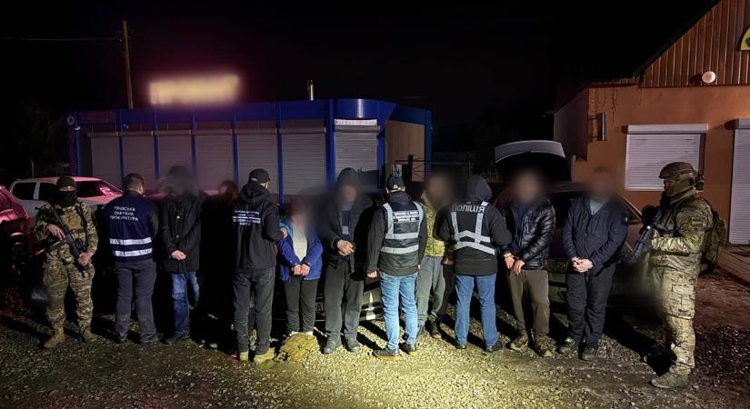 Ötfős banda szervezte az illegális határátlépést Kárpátalján