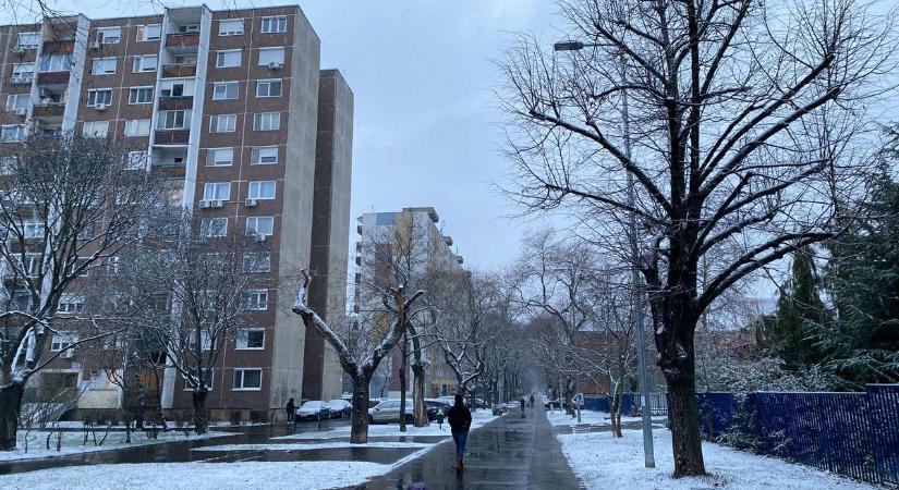 Tegnap erőteljes havazás érkezett: ma mi vár ránk? (galéria)