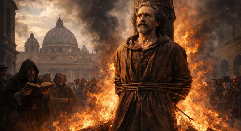 A férfi, akit a végtelen világegyetemért égettek meg – Giordano Bruno története