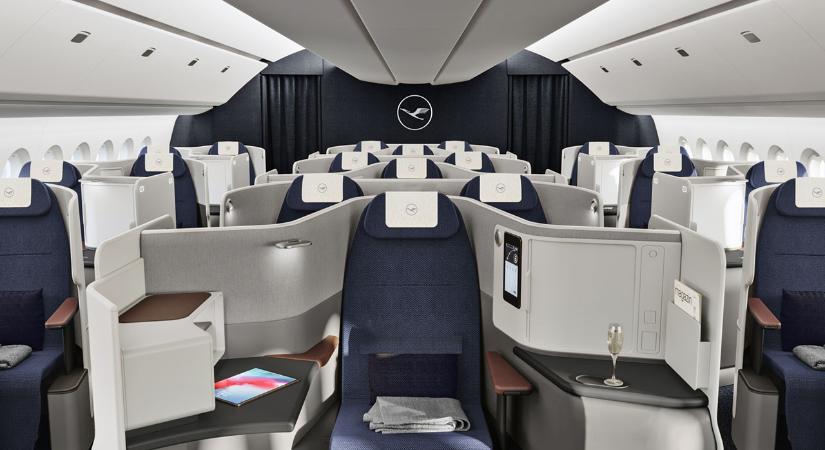 Már csak három ülés nem használható a Lufthansa 787-eseinek üzleti osztályán