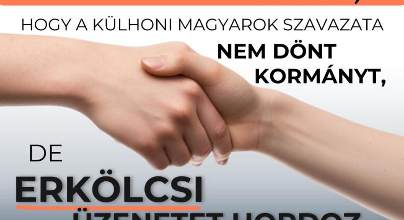 „A külhoni magyarok szavazata nem dönt kormányt”