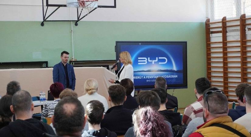 Kína beköltözik az SZTE-re: a BYD ugródeszkát kínál a jövő autóiparába