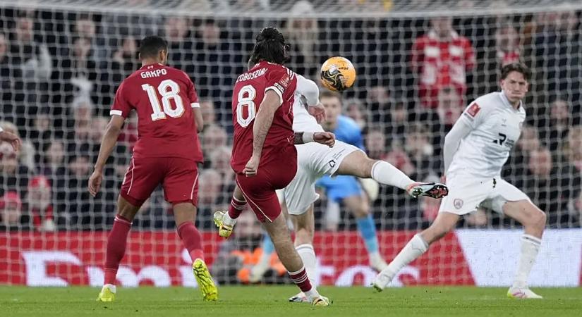A Liverpool-szurkolók Szoboszlai gólját választották január legszebb találatának – videó
