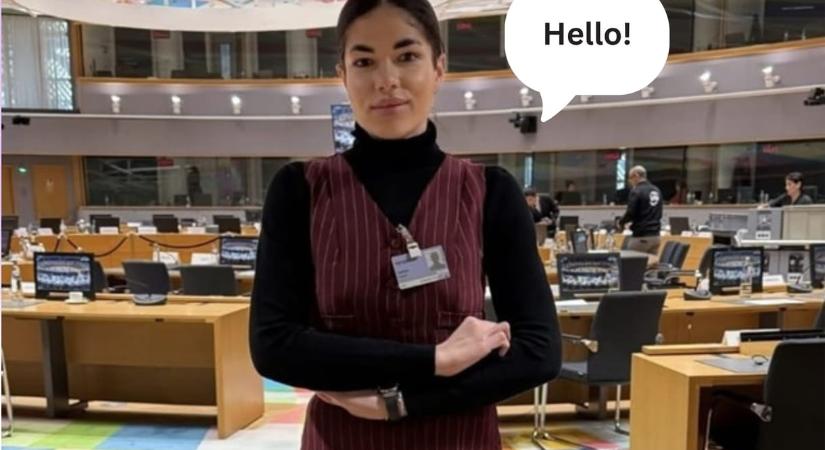 Gáspár Evelinnek meggyűlt a baja az angollal: „Üdvözlet Rubio miniszterben Budapesten”