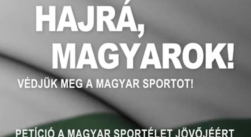 Petíció a magyar sportélet jövőjéért
