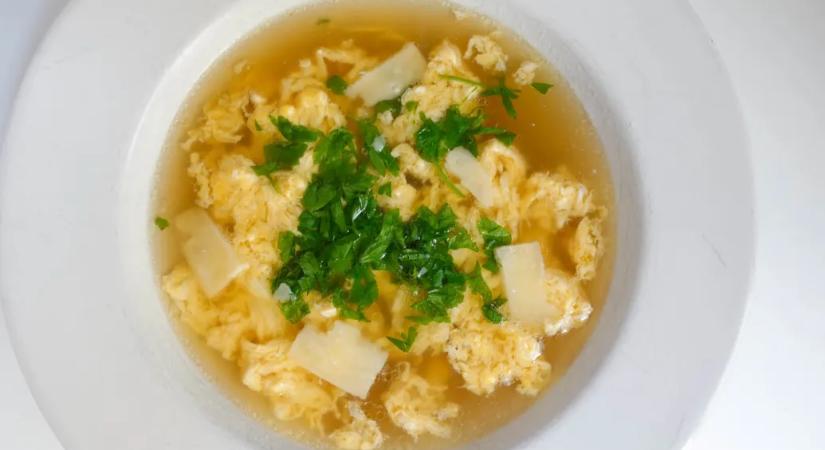 Tojásleves, de nem úgy, hanem jól