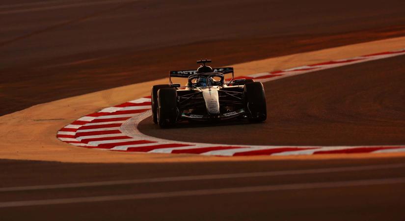 Russell: A bahreini teszt kijózanító pofon volt a Mercedesnek, a Red Bull most a mérce