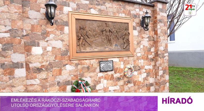 Emlékezés a Rákóczi-szabadságharc utolsó országgyűlésére Salánkon (videó)