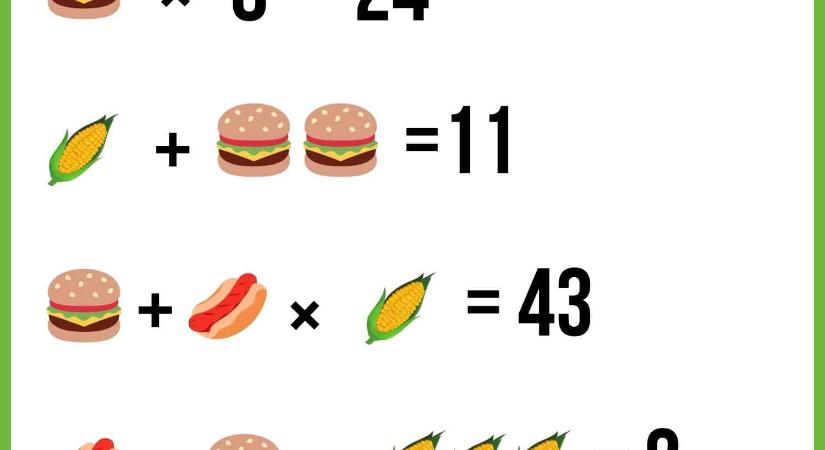 Trükkös matek kvíz: Na ezt 100 emberből csak 3 tudja helyesen megoldani!