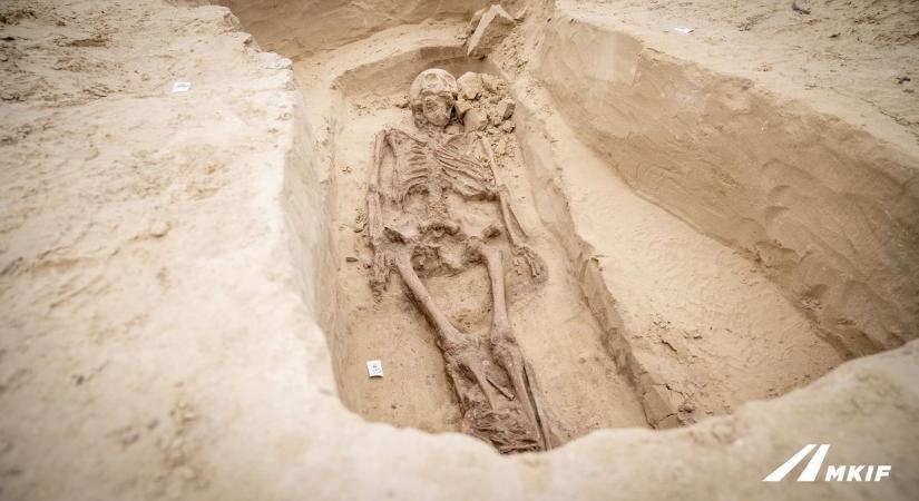 Fotókon a szenzáció! Megdöbbentő régészeti felfedezés az M1-es bővítésénél! (galéria, videó)