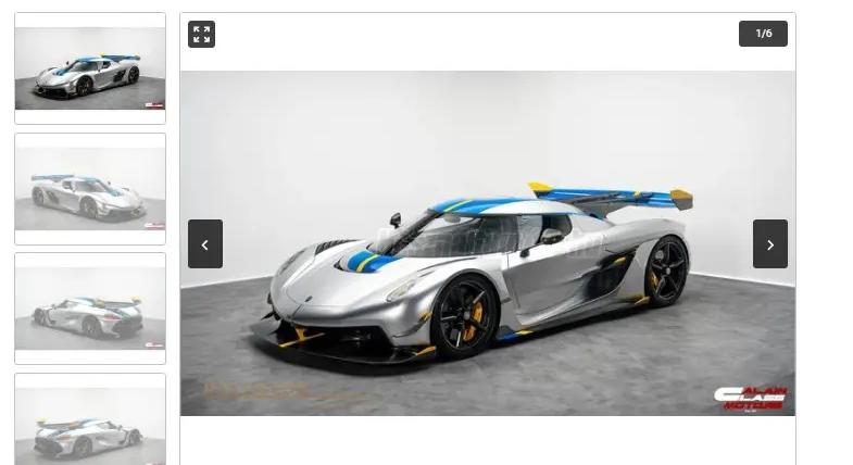 Másfél milliárd forintért hirdetnek Magyarországon egy Koenigsegg hiperautót!