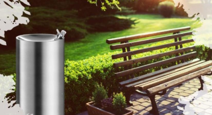 Oázis a betonrengetegben: Miért életmentő a hőségriadók alatt egy modern ivókút?