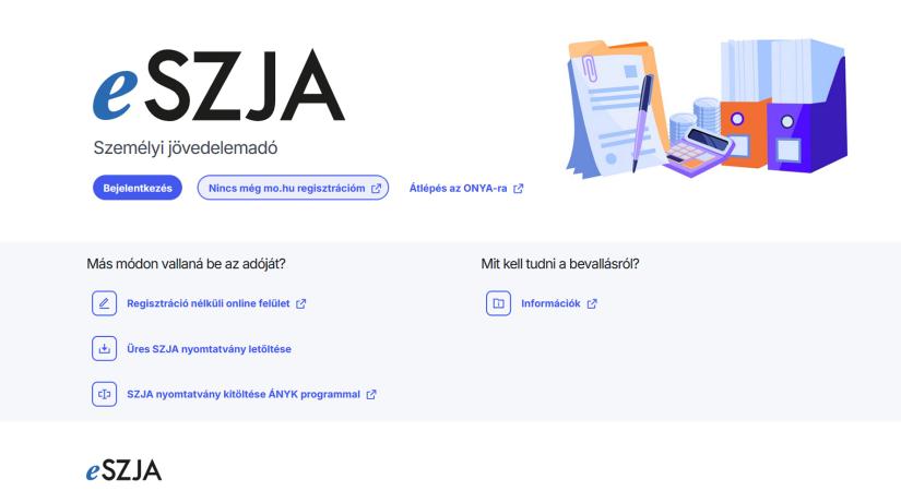 Egyre többen válasszák az online szja-bevallást