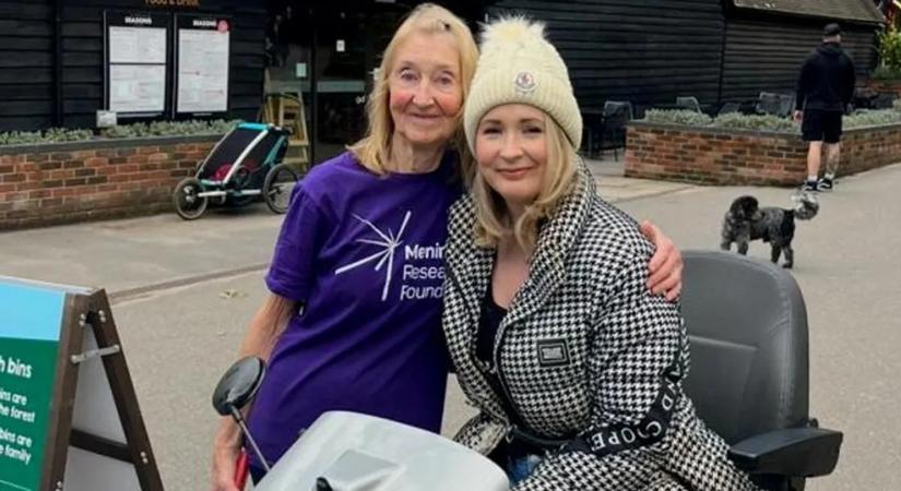 „A halál kapuján voltam” - Azt hitte influenza, két éve nem tudok járni az édesanya