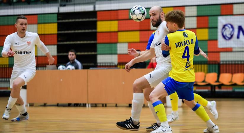 Huszonegy gólos meccsen kaptak ki a kanizsai futsalosok