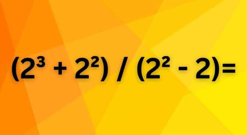 Matek IQ-próba: Tudod a választ, vagy képtelen vagy megoldani?