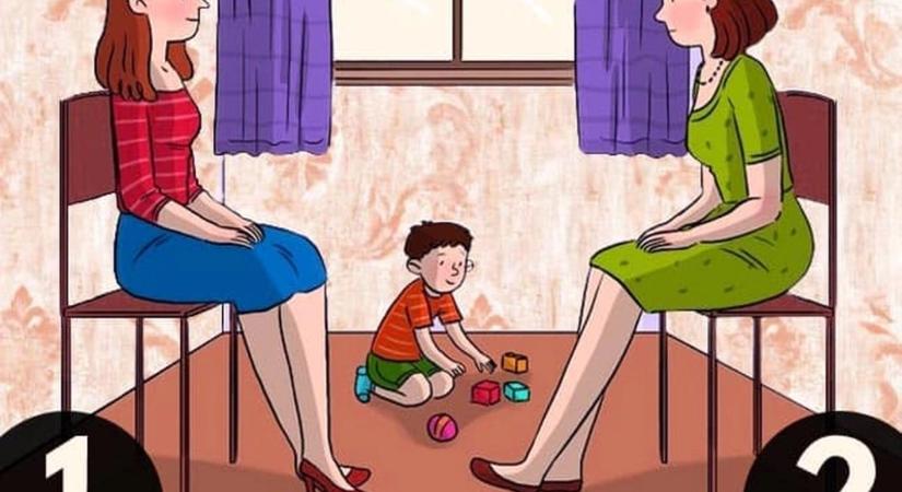 10 emberből 7 eltéveszti: te rájössz, ki a kisfiú anyja?