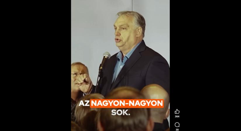 Orbán: a Fidesz listája 9, Navracsics 14 százalékkal vezet a Tiszával szemben a tapolcai körzetben