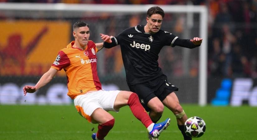 Sallai Rolanddal a soraiban rúgott ötöt a Juventusnak a Galatasaray