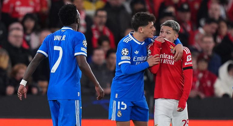 Vinícius meseszép gólja után akkora balhé tört ki, hogy rövid ideig félbeszakadt a Real Madrid BL-találkozója