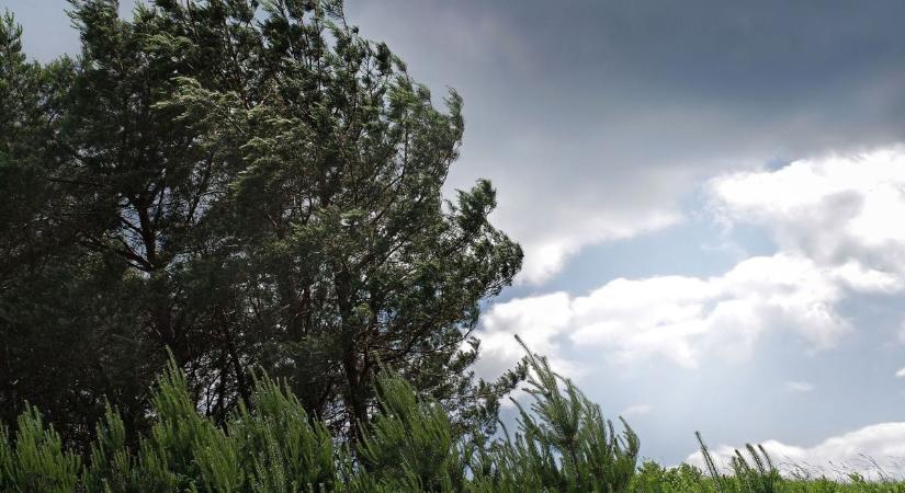 Naposabb, de szelesebb idő vár ránk szerdán