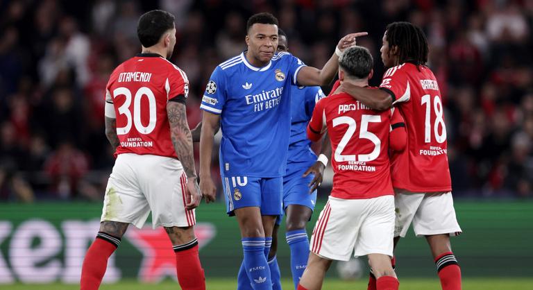 Mbappé: A 25-ös játékos egymás után ötször majomnak neveuze Vinit