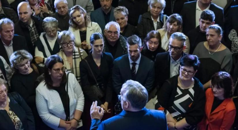 Orbán azt mondta Sümegen, hogy túl jól állnak