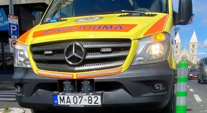 Súlyos baleset történt az M43-as autópályán a határ előtt