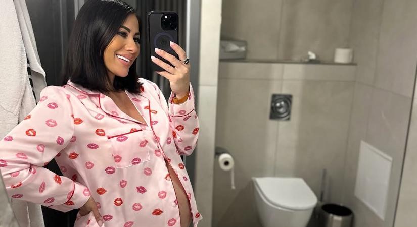 Megyeri Csilla kislánya hosszú vajúdás után született meg, olasz keresztnevet kapott