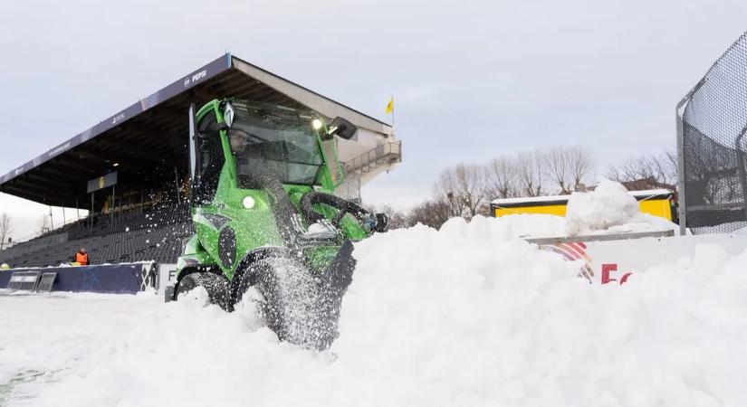Bodőben egyelőre a hó nagyobb akadály, mint az Inter