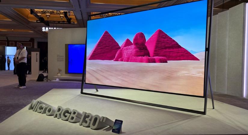Döbbenet, de kegyetlenül drágák lesznek a 130 hüvelykes tévék