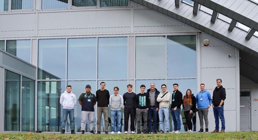 Száguldó járművekről gyűjtöttek adatokat a jövő motorsportmérnökei a zalaegerszegi tesztpályán