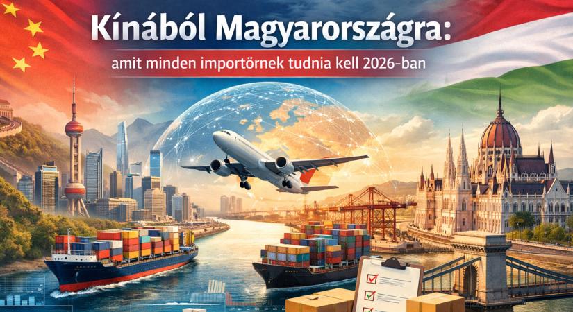Kínából Magyarországra: amit minden importőrnek tudnia kell 2026-ban