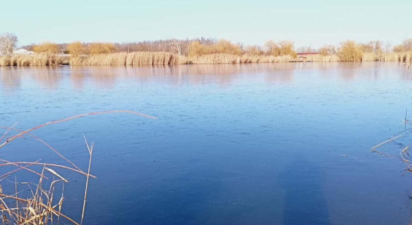 Termetes fogások az olvadás után a Látóképi-tározónál!