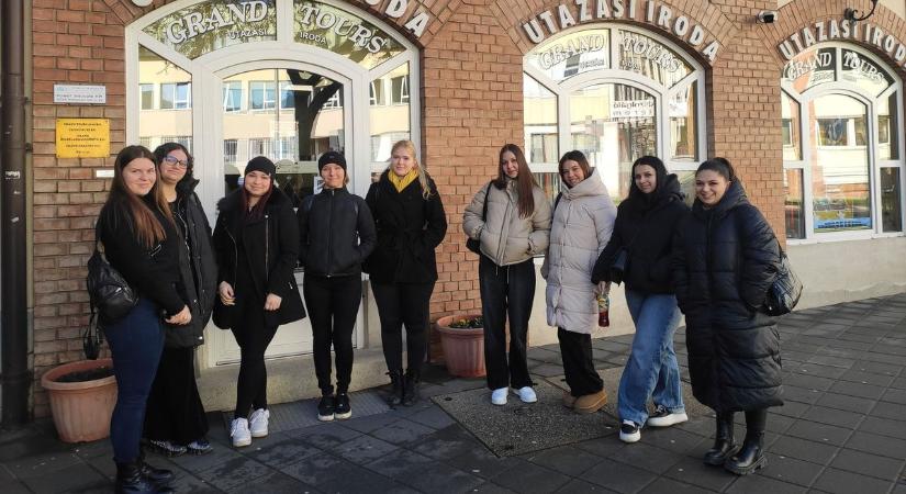 Turisztika szakos diákok tettek látogatást Debrecenben