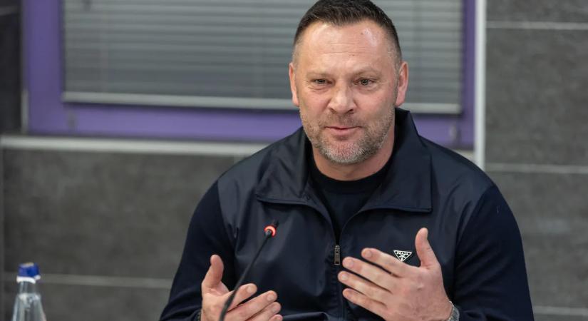 "Nem realitás" - Dárdairól és a Fradiról beszélt az Újpest edzője