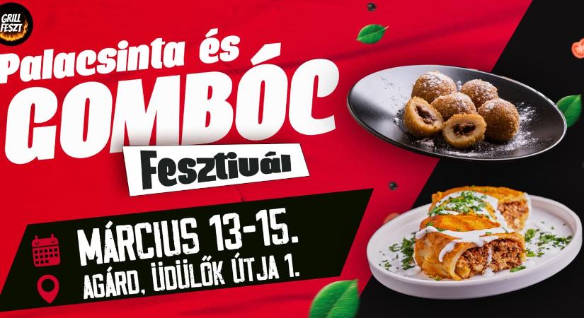 Palacsinta és Gombócfesztivál 2026 Agárd