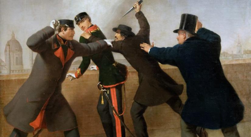 Magyar szabólegény szúrta nyakon a Habsburg császárt