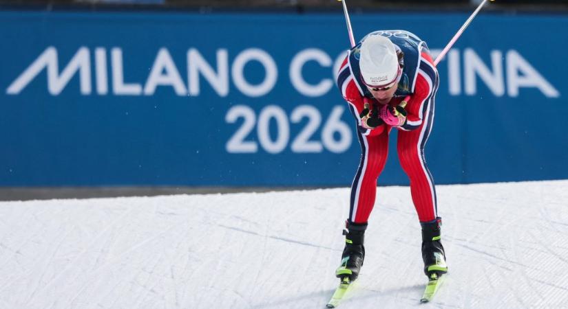 Klaebo megállíthatatlan: ötből öt aranyéremnél jár a téli olimpián