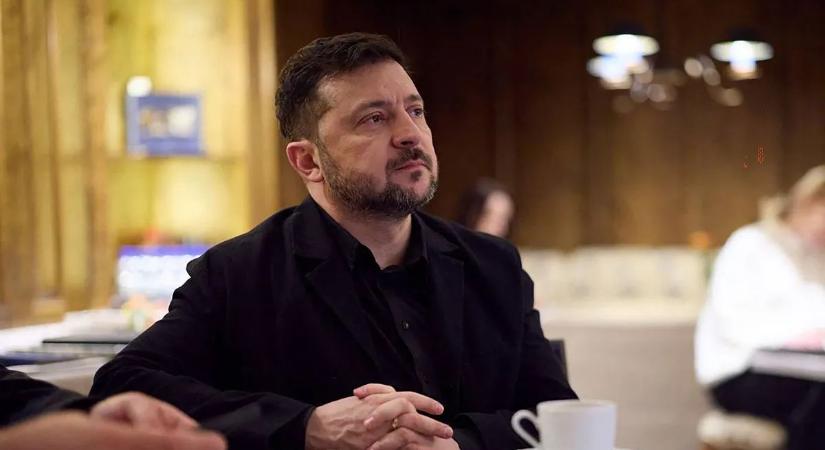 Zelenszkij nyíltan beszélt a béketárgyalásokról