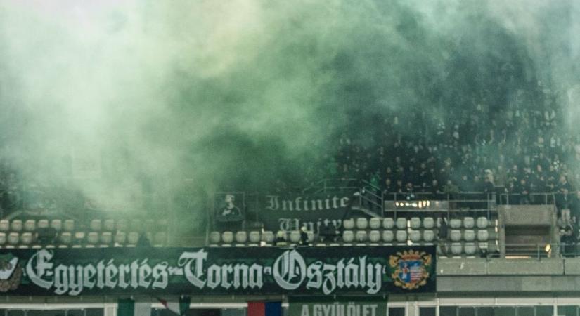 Balhé a magyar lelátón! Egymást verték a zöld-fehér drukkerek - videó