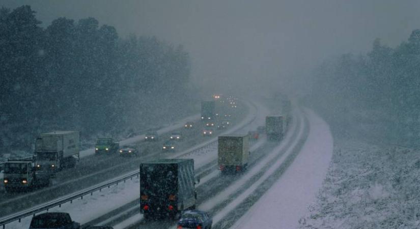 Ítéletidő: ónos esőt és havazást hoz a ciklon hazánk fölé